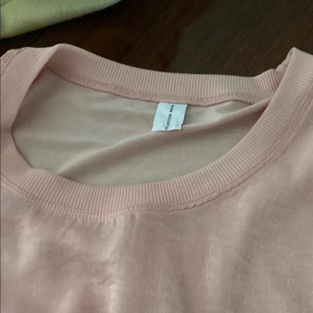 Pink Crew Neck T-Shirt